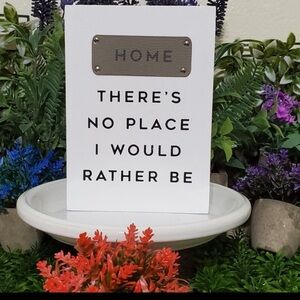 Wooden box frame decor